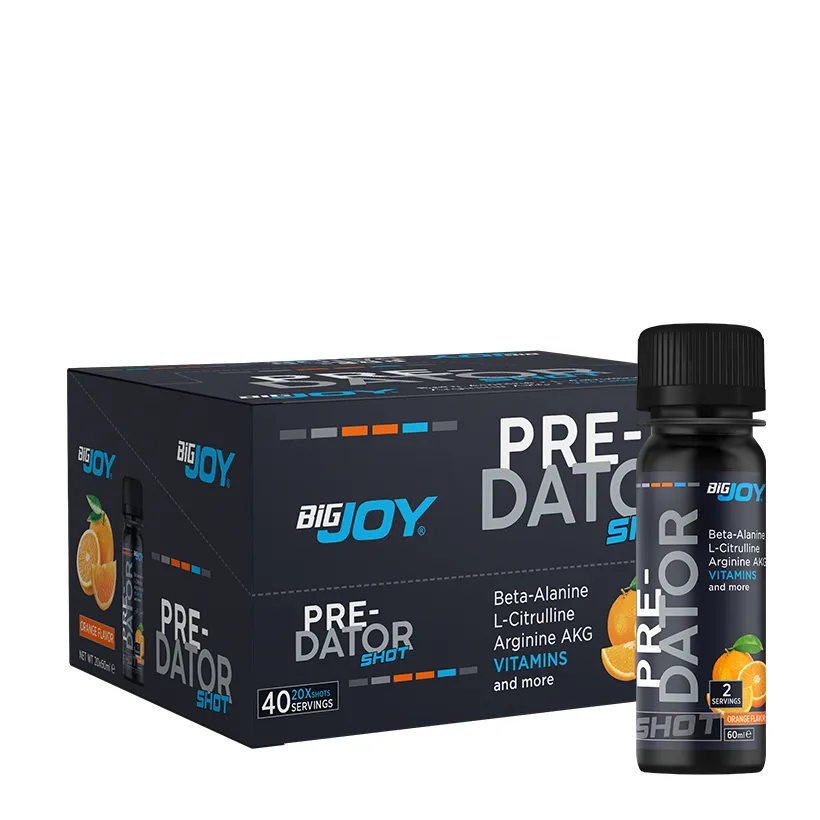 Bigjoy Predator Shot 60ml x 20 Adet (40 Servis)