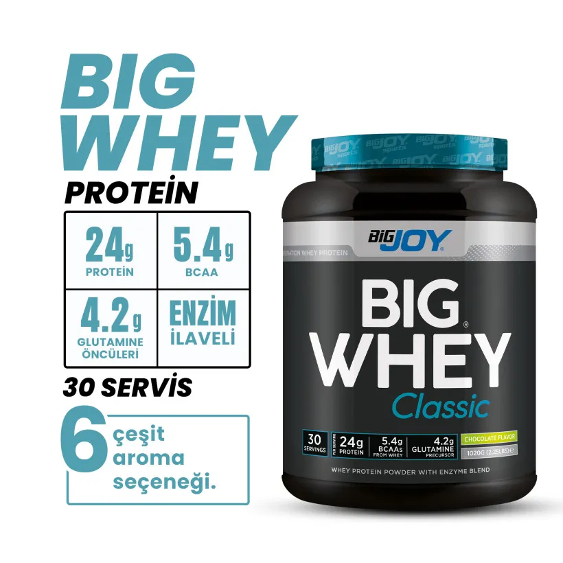 Bigjoy BIGWHEY Whey Protein Classic 1050g 30 Servis
